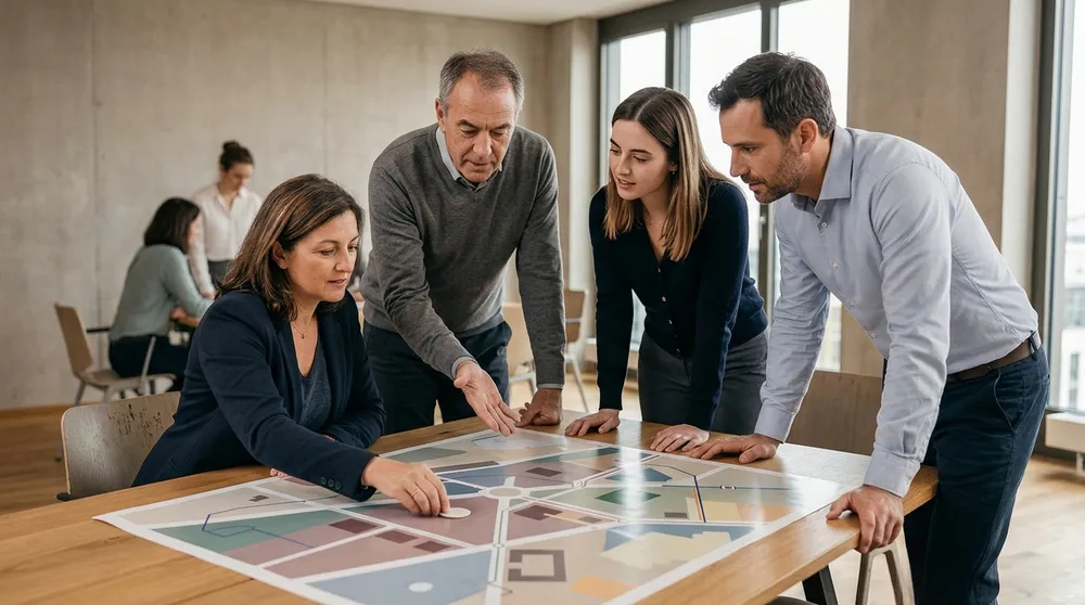 Formation RSST — analyse collective autour d'un plan